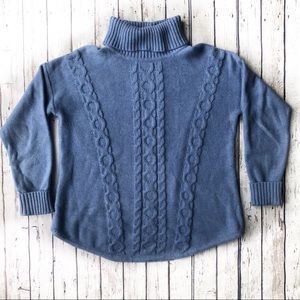 L.L. Bean Turtle Neck Knit Sweater